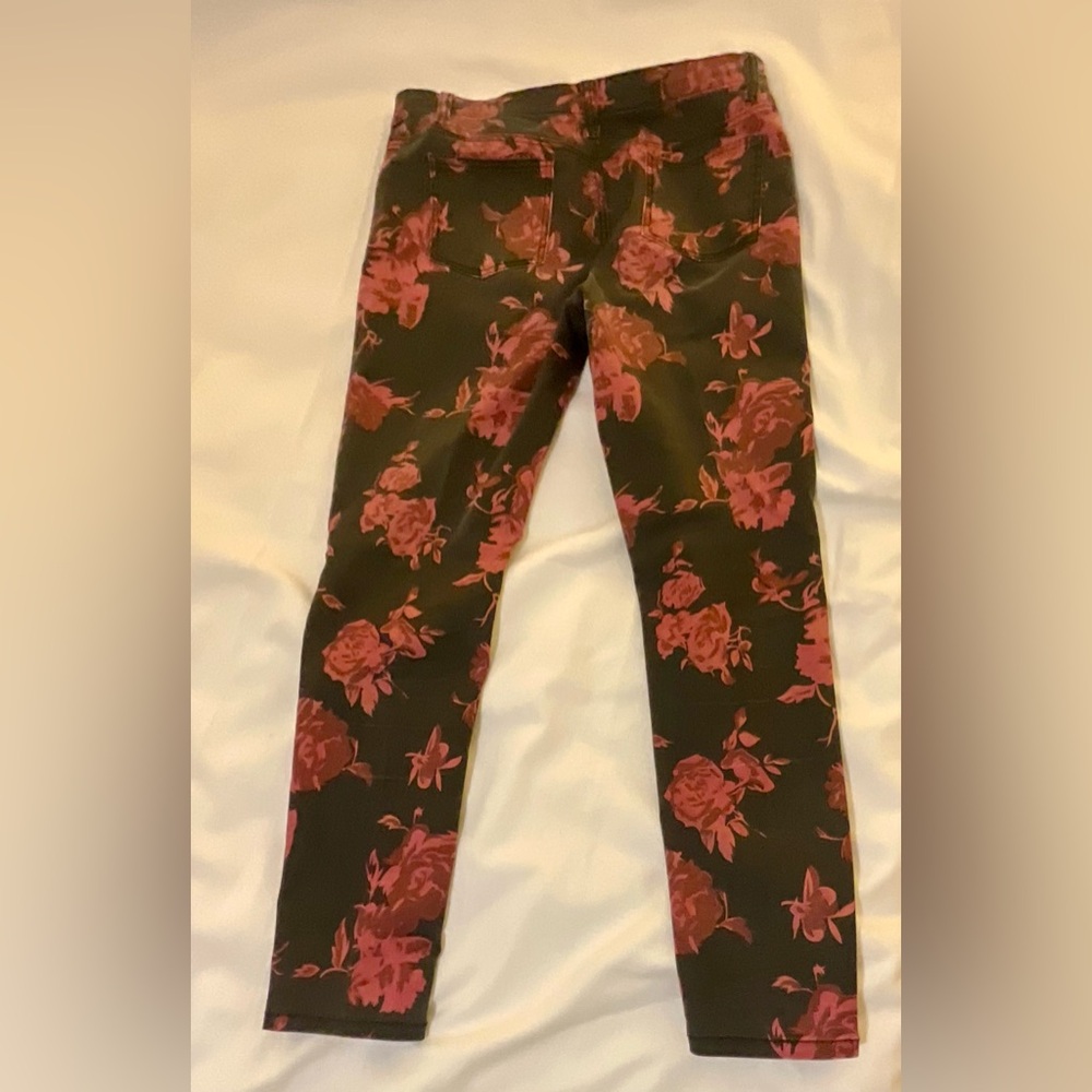 Floral Print Pants